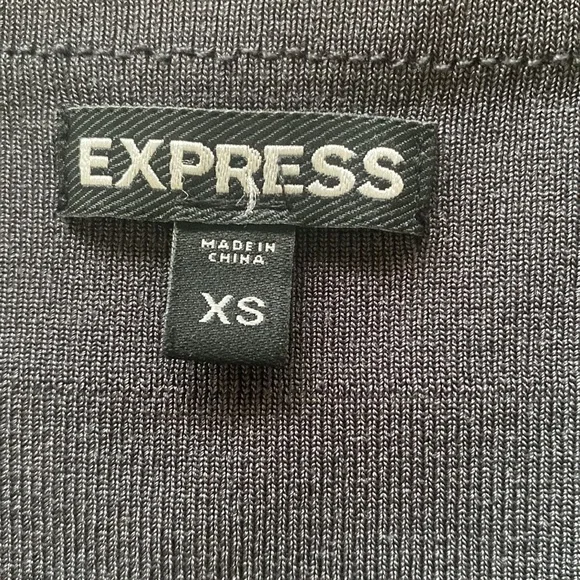 Charcoal Gray Express dress - Picture 3 of 5